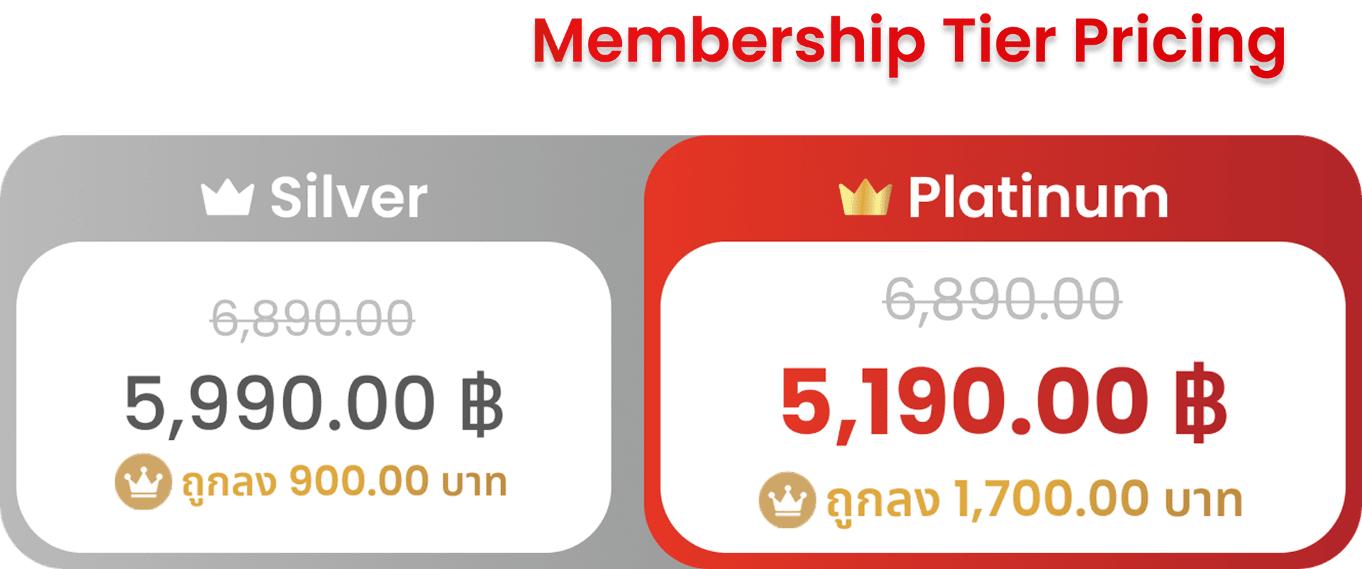 Membership Tier Pricing