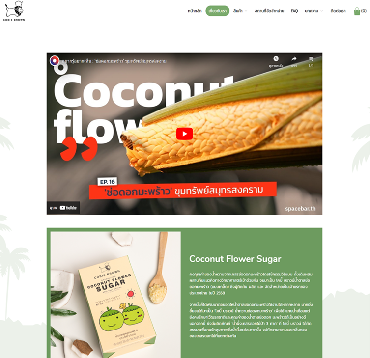 ตัวอย่างเว็บไซต์ 3