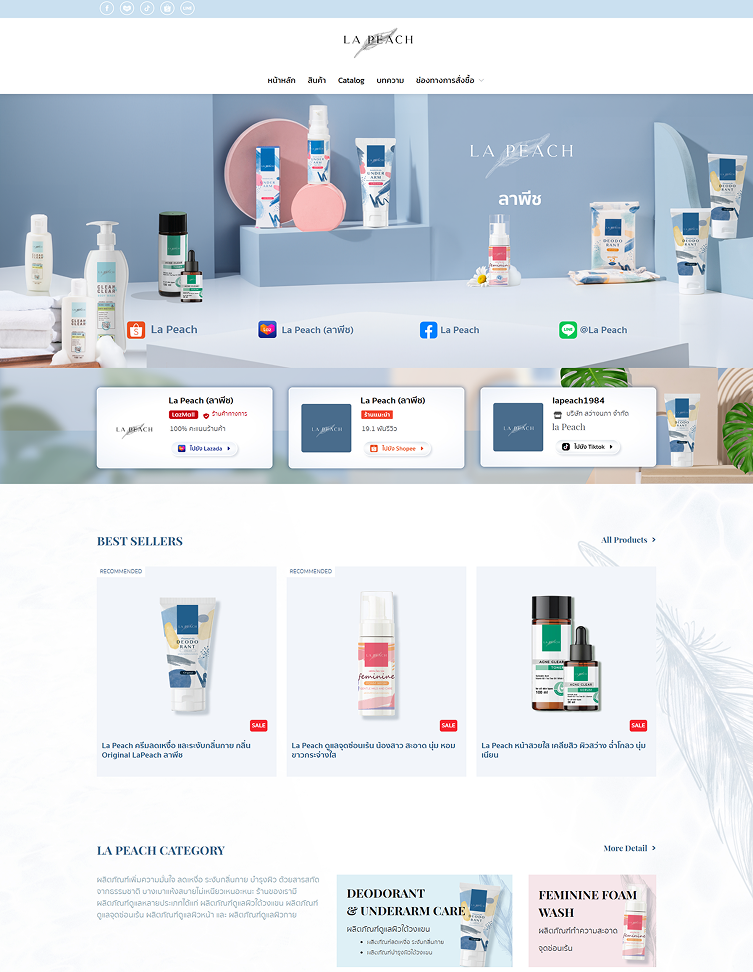 ตัวอย่างเว็บไซต์ 4